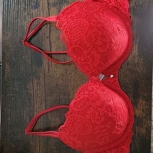 Red Victoria's Secret Bra